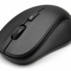 Black Wireless Computer Mouse